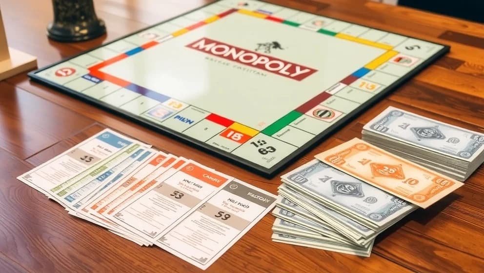 Hur mycket pengar börjar man med i Monopol
