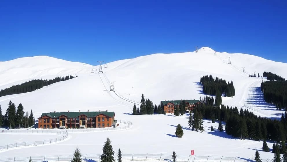 Kläppen skidort för familjer och nybörjare