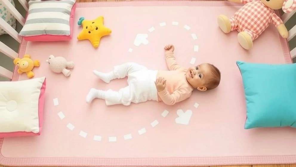 När börjar bebis vända sig från rygg till mage